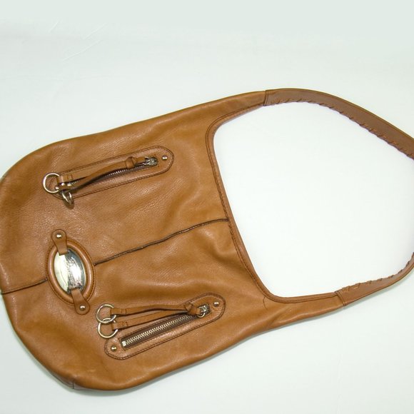 b. makowsky Handbags - B. Makowsky Leather Berlin Hobo Shoulder Bag Purse